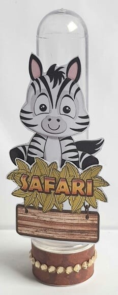Tubete Lembrancinha para Festa Safari