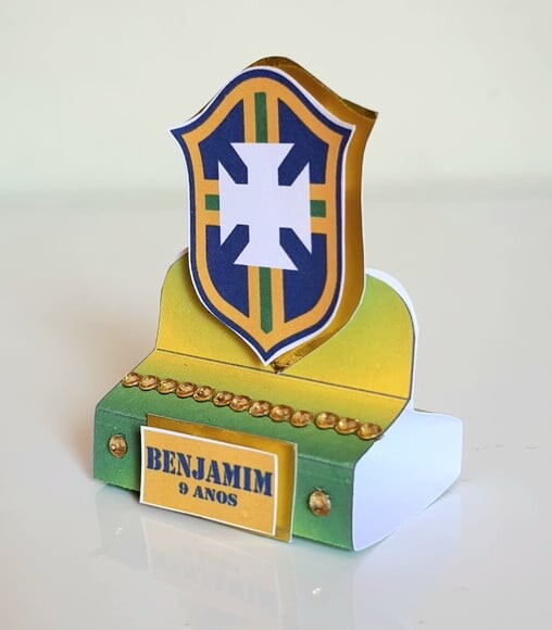 Porta Bis Duplo Seleção Brasileira Futebol