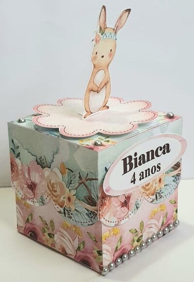 Caixa Cubo Bosque Encantado