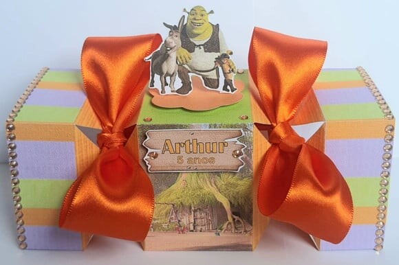 Kit 50 Lembrancinhas de Festa Shrek