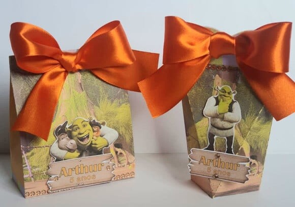 Kit 50 Lembrancinhas de Festa Shrek