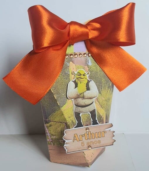 Caixa Coração Shrek