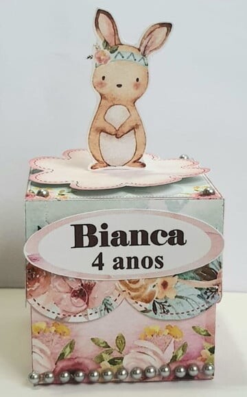 Caixa Cubo Bosque Encantado
