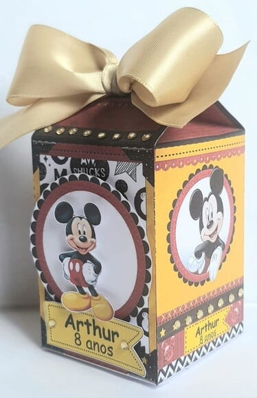 Caixa Milk Mickey