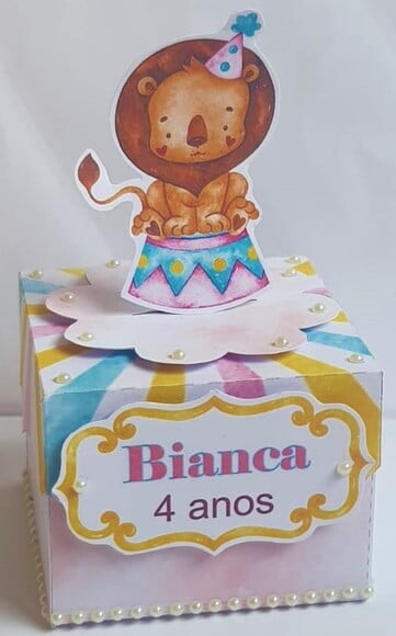 Caixa Cubo Circo