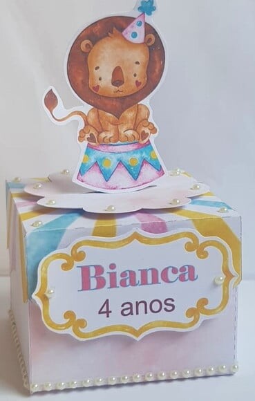 Caixa Cubo Circo