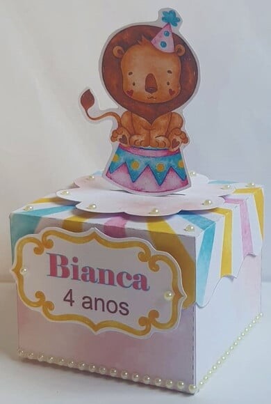 Caixa Cubo Circo