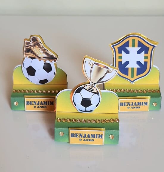 Porta Bis Duplo Seleção Brasileira Futebol