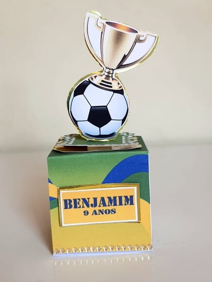 Caixa Cubo Futebol