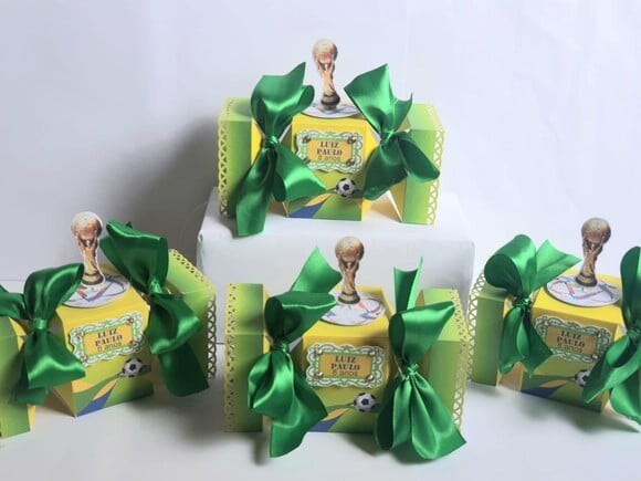 Caixa Bala Seleção Brasileira Futebol