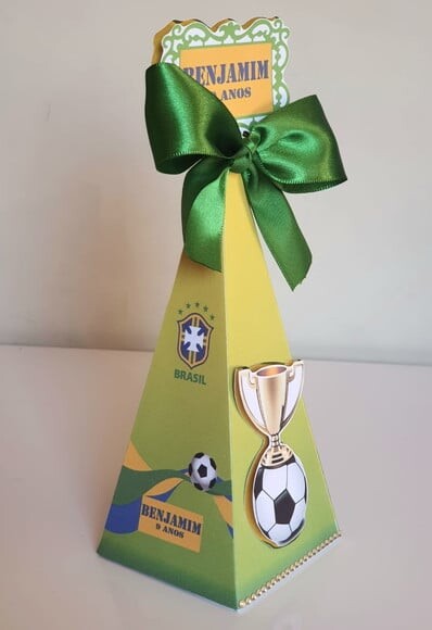 Caixa Cone Seleção Brasileira Futebol