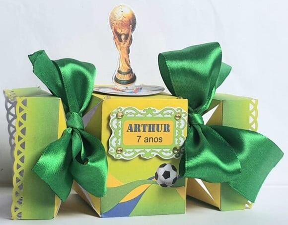 Caixa Bala Seleção Brasileira Futebol