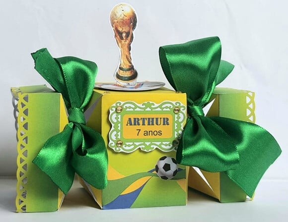 Caixa Bala Seleção Brasileira Futebol