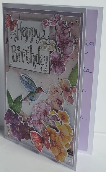 Cartão Orquídeas