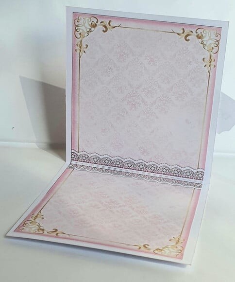 Convite Ursa Princesa Rosa