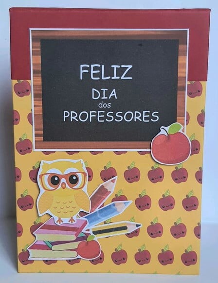 Bloco de Capa Dura Dia dos Professores
