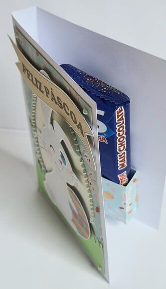 Cartão de Páscoa Bis Extra