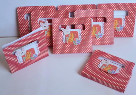 Caixa Sacola para Kit Kat