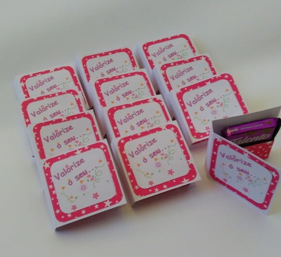 Cartão Chocolate em Scrapbook