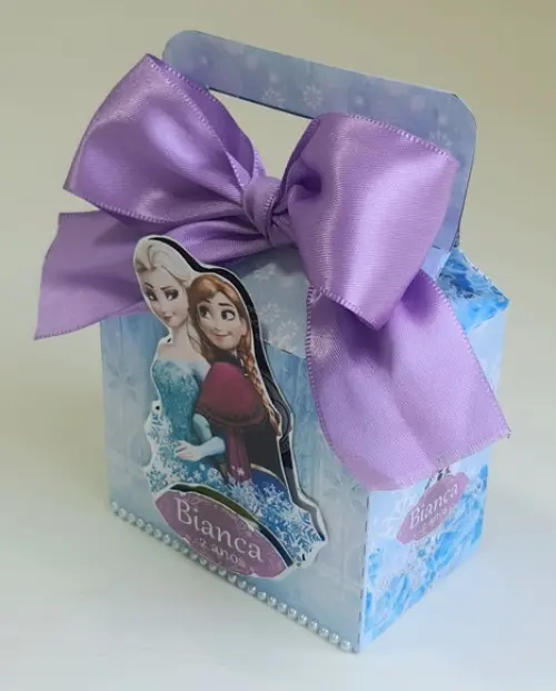 Caixa maletinha Frozen
