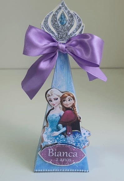 Caixa Pirâmide Frozen