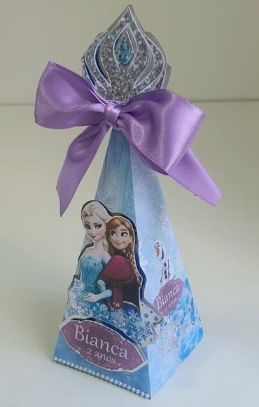 Caixa Pirâmide Frozen
