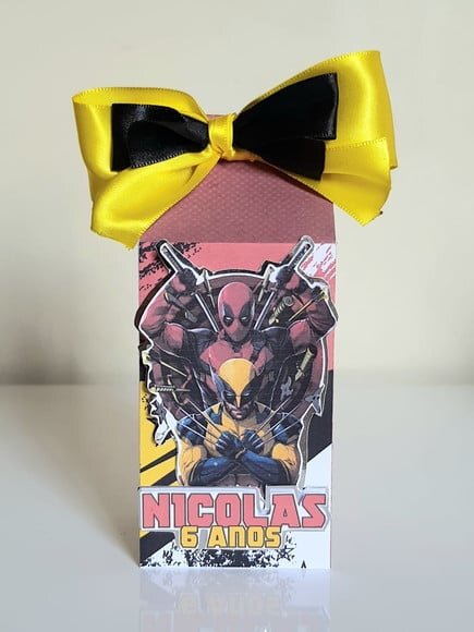 Caixa Milk Deadpool e Wolverine