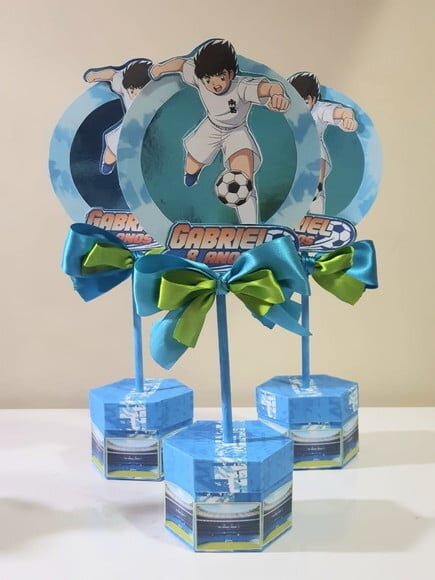 Centro de Mesa Capitão Tsubasa