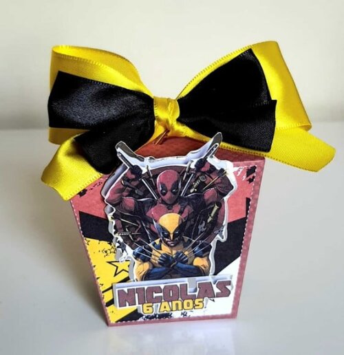 Caixa Sushi Deadpool e Wolverine