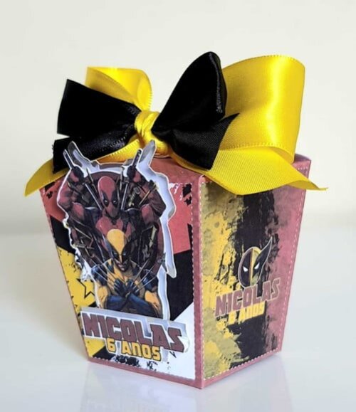 Caixa Sushi Deadpool e Wolverine