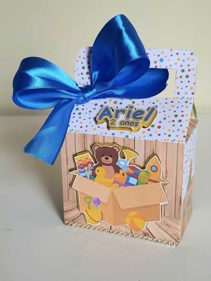 Caixa Maletinha Fábrica de Brinquedos