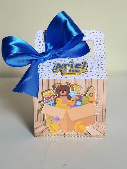 Caixa Maletinha Fábrica de Brinquedos