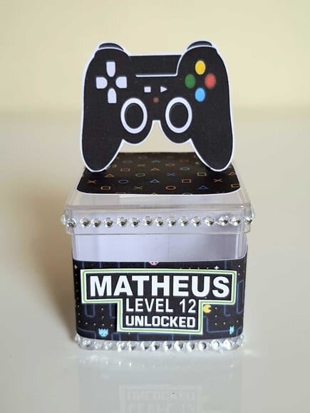 Caixinha Acrílica Vídeogame/ Playstation