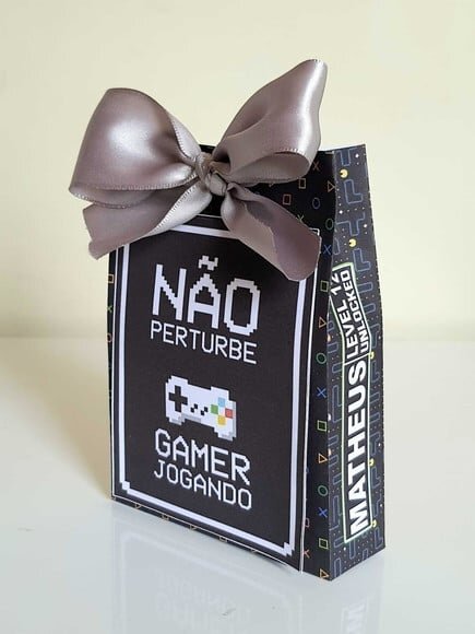 Caixa Sacolinha Vídeogame/ Playstation
