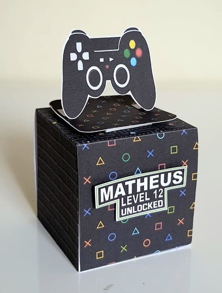 Caixa Cubo Vídeogame / Playstation