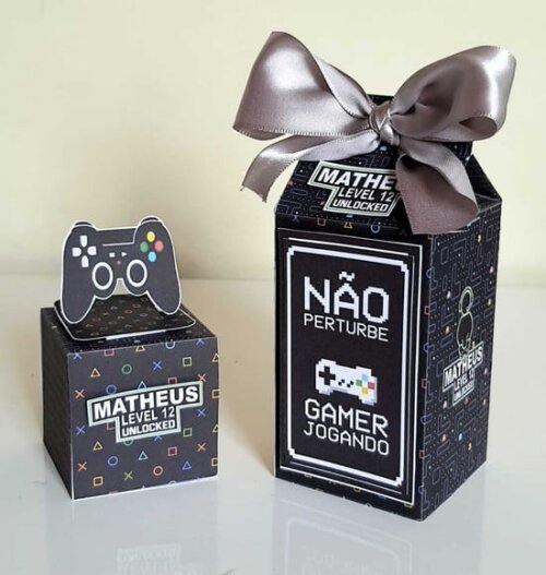 Kit 50 Lembrancinhas para Festa Playstation/ Vídeo Game