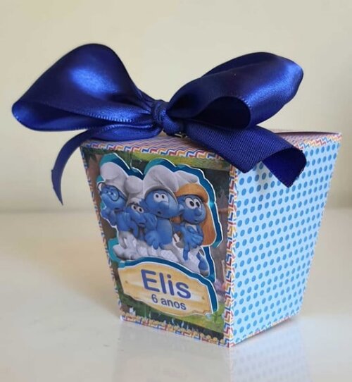Caixa Sushi Smurfs