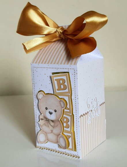 Caixa Milk Ursinho Dourado
