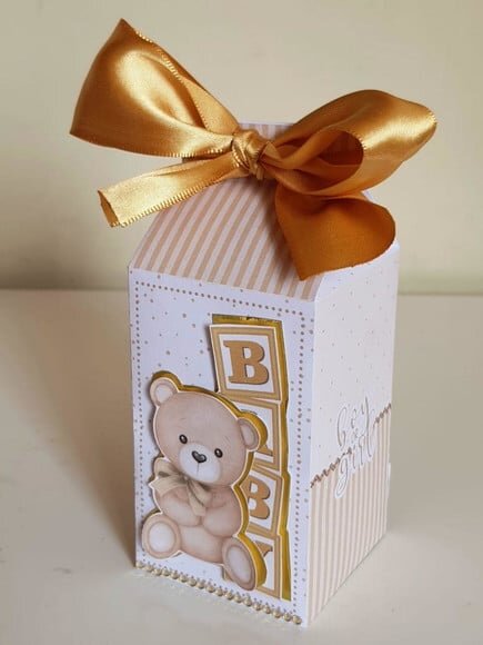 Caixa Milk Ursinho Dourado