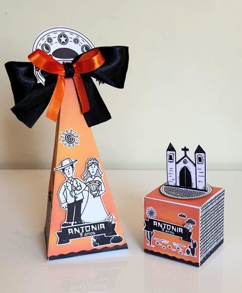 Kit 50 Lembrancinhas para Festa Cordel