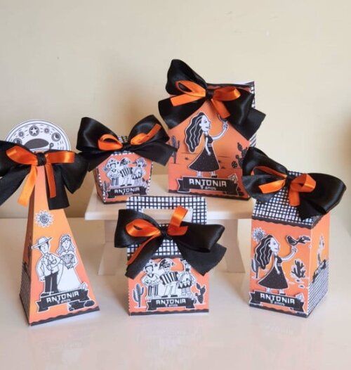 Kit 50 Lembrancinhas para Festa Cordel