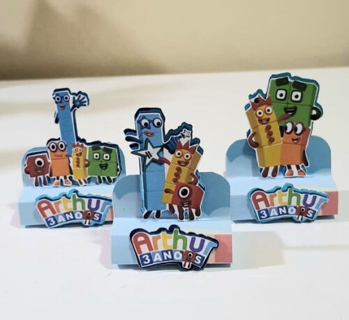 Porta-bis Duplo Numberblocks