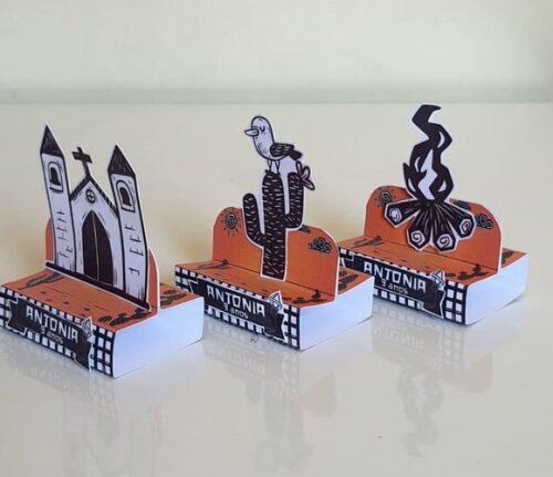 Kit 50 Lembrancinhas para Festa Cordel