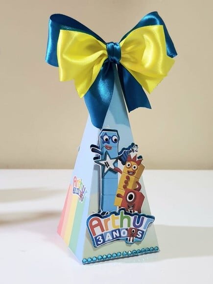 Caixa Pirâmide/cone Numberblocks