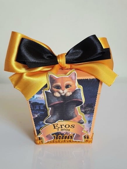 Caixa Sushi Gato de Botas