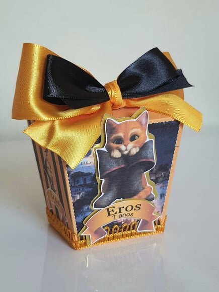Caixa Sushi Gato de Botas