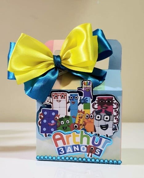 Caixa Maletinha Numberblocks