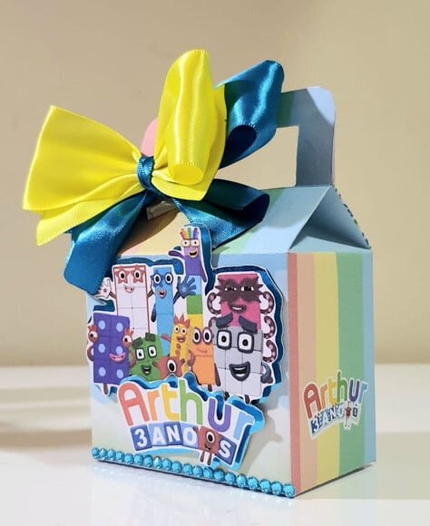 Caixa Maletinha Numberblocks