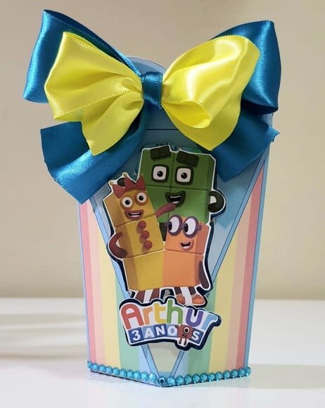Caixa Coração Numberblocks