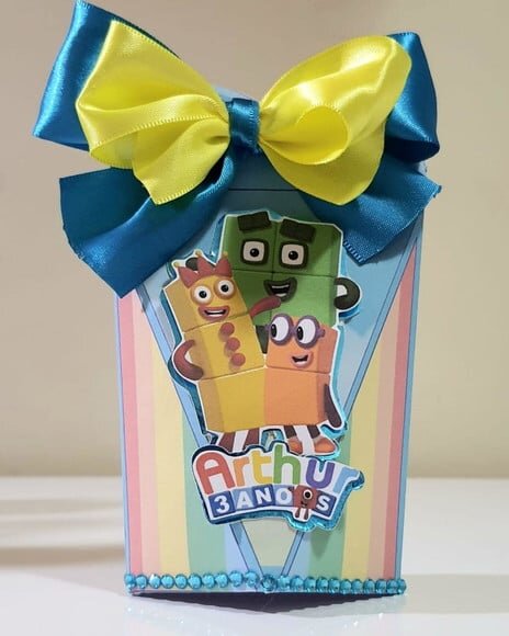 Caixa Coração Numberblocks